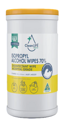 CleanLife isopropyl alcohol wipes container