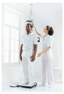 The Seca 284 is suited for a wide range of medical practices from those catering from children to adults.