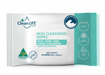 Skin Cleansing Wipes – Neutral Formula, Hypoallergenic, Plastic-Free