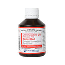 Bottle of 100ml 2% Chlorhexidine in 70% Ethanol