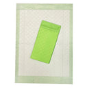 Greeny underpad on a white background