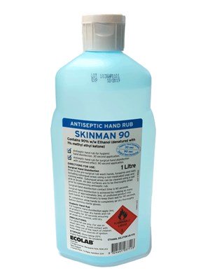 Skinman 90 Hand Wash Alcohol Base Surgical Rub